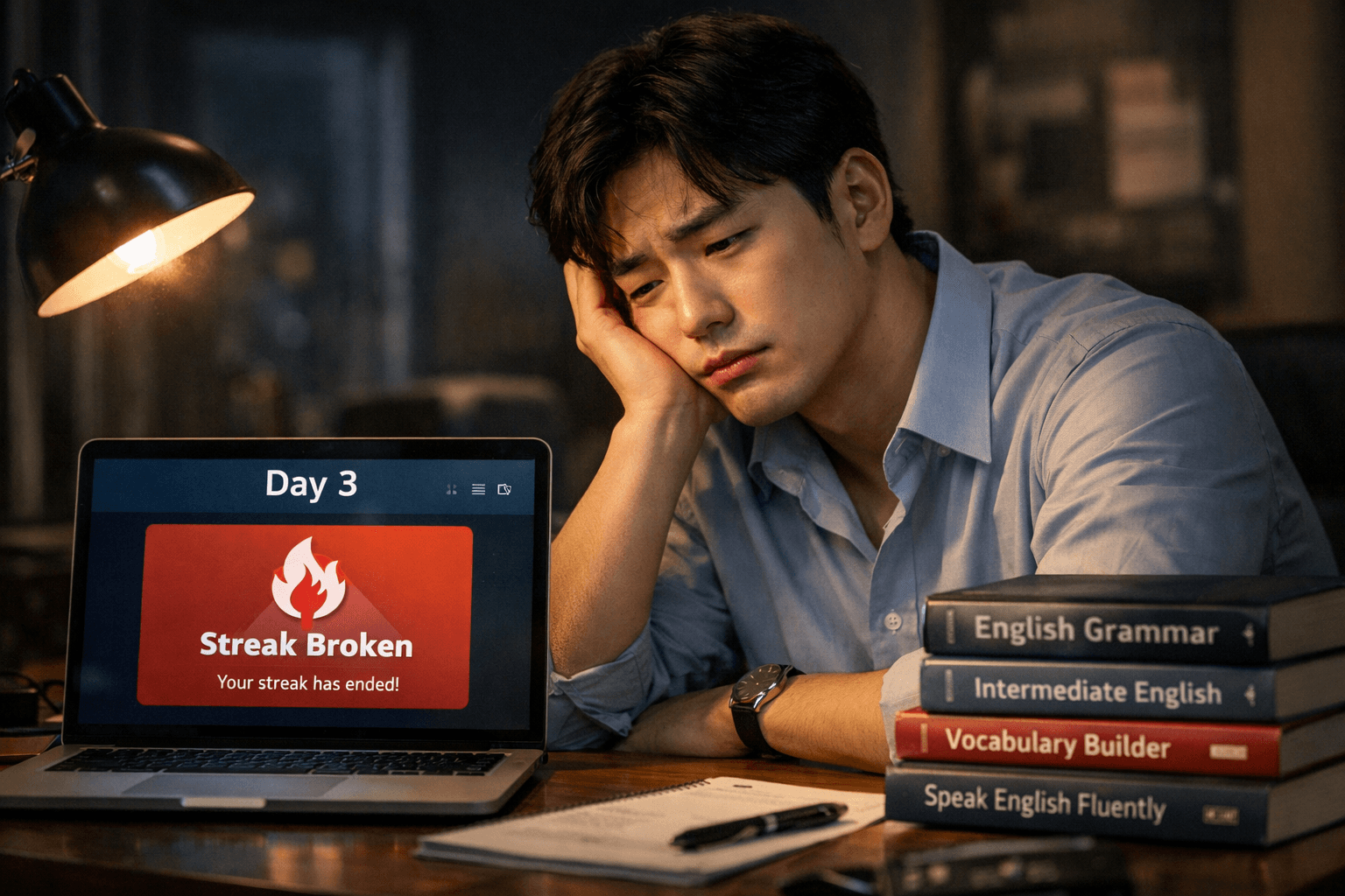 학원은 3일, 앱은 일주일이 한계